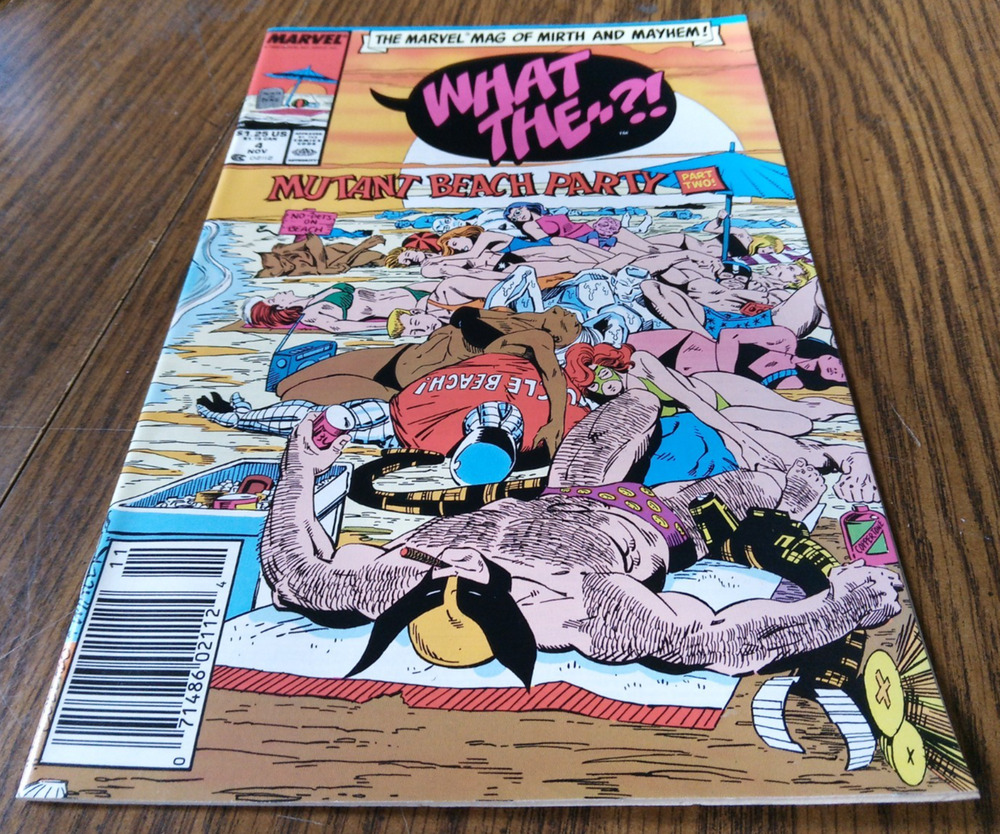 What The-?! #4 November 1988 Marvel Comics